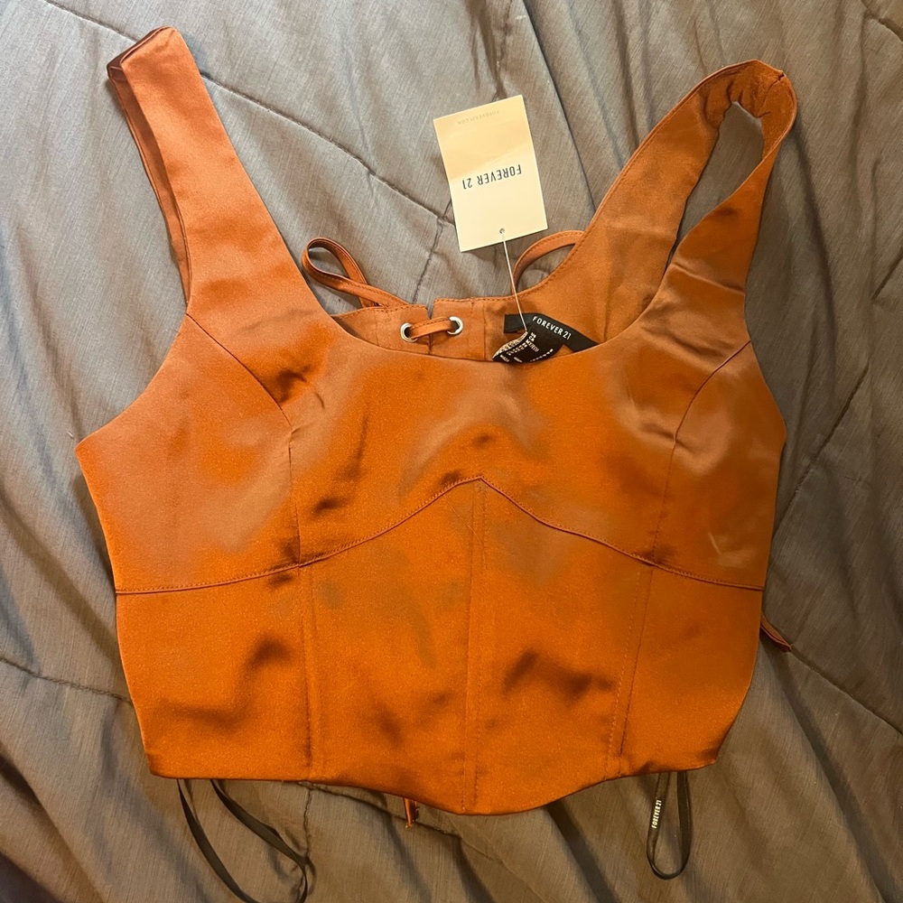 Forever 21 Rust Bodysuit